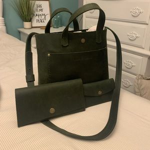Portland Leather Mimi Crossbody Tote